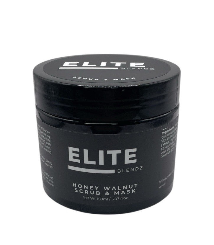 Elite Blendz- Honey Walnut Scrub & Mask 5oz.
