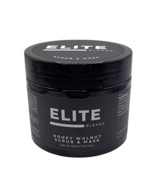 Elite Blendz- Honey Walnut Scrub & Mask 5oz.
